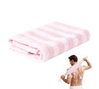 Bathroom Towels | Shower Exfoliating Glove with 2 Textured Sides, Cleaning Cloth with Exfoliating Function | For Family Women Men Bathroom Sauna Back Elbow