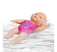 Bathroom Toys - Wind Up Waterproof Cute Soft Doll, Water Toys for Bath, Mechanical Floating Swimmer, Clockwork Submarine Motion Figurine, Aquatic Playtime Accessory for Kids Children Boys Girls