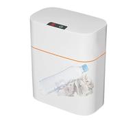 Bathroom Trash Bin - Intelligent Trash Bin with Lid | Bathroom Smart Can with Lid for Kitchen Bedroom Offices