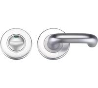 Bathroom Turn and Release with Indicator and Escutcheons