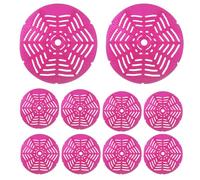 Bathroom Urinal Screens - Deodorizing Urinal Pads, Odor Control Mat | Long Lasting Perfume Dispenser Solution, Splash Proof Mesh Insert with Fragrance for