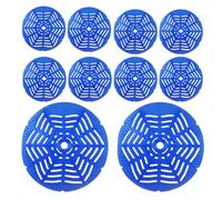 Bathroom Urinal Screens for Men, Urinal Cleaner, Odor Control - 10X Toilet Cleaner, Long Lasting Urinal Pads, Stain Remover and