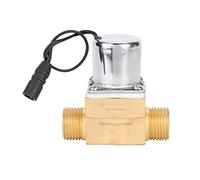 Bathroom Urinal Sensor 6V Solenoid Valve Maintenance Accessory Premium Quality Durable Comfortable Use Copper Material (B Urinal Straight Copper Valve (Water in and Out)