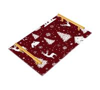 Bathroom Vanity Tray Christmas Tree Elk Deer Acrylic Decorative Tray for Countertop Organizer Perfume Makeup Dresser