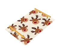 Bathroom Vanity Tray Cute Elk Deer Acrylic Decorative Tray for Countertop Organizer Perfume Makeup Dresser