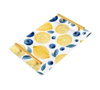Bathroom Vanity Tray Lemon Blueberry Limon Acrylic Decorative Tray for Countertop Organizer Perfume Makeup Dresser
