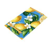 Bathroom Vanity Tray Lemon Flower Limon Acrylic Decorative Tray for Countertop Organizer Perfume Makeup Dresser