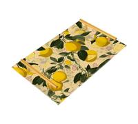 Bathroom Vanity Tray Lemon Retro Limon Tree Acrylic Decorative Tray for Countertop Organizer Perfume Makeup Dresser