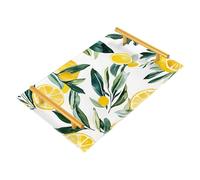 Bathroom Vanity Tray Lemon Tree Yellow Limon Acrylic Decorative Tray for Countertop Organizer Perfume Makeup Dresser
