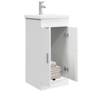Bathroom Vanity Units Bathroom Furniture Set White Sonoma oak Concrete grey 81 c