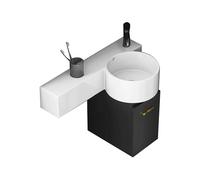 Bathroom Vanity with Sink, Floating Vanity for Small Spaces, Modern Single Sink Cabinet, Stylish Bathroom Clearance Solution