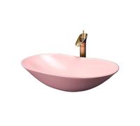 Bathroom Vessel Sink- Creative Retro Art Washbasin Bathroom Sink Jingdezhen Ceramic Above Counter Basin