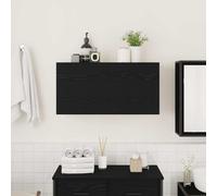 Bathroom Wall Cabinet Hanging Wall Storage Cupboard Engineered Wood vidaXL