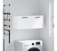 Bathroom Wall Cabinet Hanging Wall Storage Cupboard Engineered Wood vidaXL