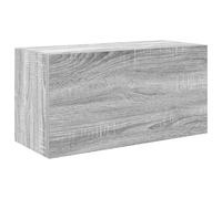 vidaXL Bathroom Wall Cabinet Grey Sonoma 60x25x30 cm Engineered Wood