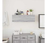 Bathroom Wall Cabinet Hanging Wall Storage Cupboard Engineered Wood vidaXL