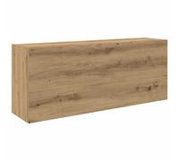 vidaXL Bathroom Wall Cabinet Sonoma Oak 100x25x40 cm Engineered Wood