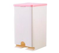 Bathroom Wall Container - Multifunctional Cotton Fioc Luxury Box | 19.5 x 11.5 x 11.5 cm Dispenser PP Female Products | Pink Green Floating Organizer