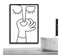 Bathroom Wall Decor | Modern Humorous Home Decor - Bad Smells Bathroom Wall Art For Office Door Office Apartment Family Colleagues Birthday