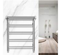 Bathroom Wall Heater Towel Warmer,Electric Towel Rack,Towel Warmer Wall-Mount Luxurious Stainless Steel Safety Energy Saving Towel Dryer Home Bathroom Accessories, 220vhardwired