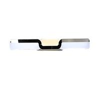 Bathroom Wall Lamp 10W LED Bath Mirror Light Cool White Metal+Acrylic Mirror Front Make-up Lighting for Mirror Cabinet Dressing Table Dressing Room Decoration Fitting