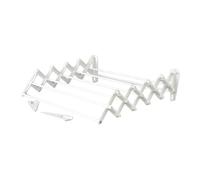 Bathroom Wall Laundry Dryer White Accordion 100cm