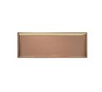 Bathroom Wall LED Light with Shower ShelfRecessed Design for Home Improvement SpaceSaving StoraModern Finish