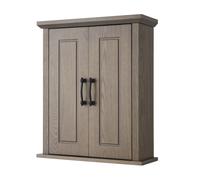 Teamson Home Wooden Bathroom Wall Medicine Storage Cabinet EHF-F0014 - Brown
