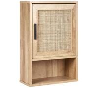 Bathroom Wall Mounted Cabinet ROSELL 40 cm Light Brown