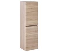 Beliani Bathroom Wall Mounted Cabinet Urucu 35 Cm Light Brown