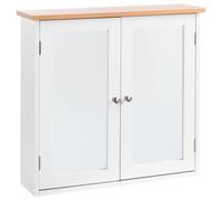 Bathroom Wall Mounted Mirror Cabinet ALAMOS 65 cm 60 cm White