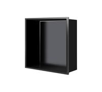 Bathroom Wall Niche Waterproof Stainless Steel Shower Shelf1/2/3/4 Tier Bathroom Storage Organizer 32x32x12.5cm Ideal for SpaceSaving Solutions