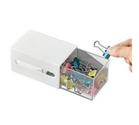 Bathroom Wall Organizer,Two-Way Self-Adhesive Box - Bathroom Wall Dispenser,for Cosmetics Jewelry Makeup Vanity Office Bedroom Dorm Kitchen Living Room