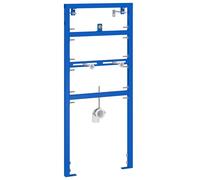 Bathroom Wall Support Manual Blue Steel with power coating Accessory vidaXL