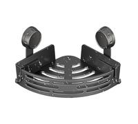 Bathroom Wall - Transparent Holder, Suction Cup Tray, Removable Corner Shelf, Drill-Free Storage | Bathroom Wall for Tidy Arrangement of Important Things in the Overall Height