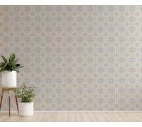 Bathroom Wallpaper Bedroom Shabby Art Ethnic Retro Cushioned 45x500cm