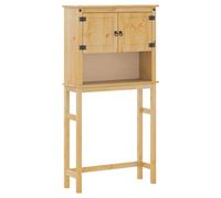 Bathroom Washing Machine Cabinet Laundry Room Solid Wood Pine vidaXL