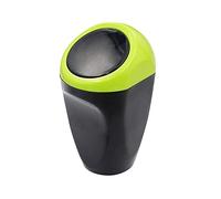 Bathroom Waste Bin Portable Trash Can in The Car Office Storage Garbage Sorting Durable Trash Basket Trash Can with Lid Kitchen Garbage Bin(B)