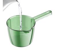 Bathroom Water Scoop, Clear Water Ladle, Long Handle Waters Dipper, Transparent Shower Ladle, Waters Scoop Bailer, Bathing Mug, Bath Pitcher for Bathroom, Kitchen, Fruits, and Vegetables