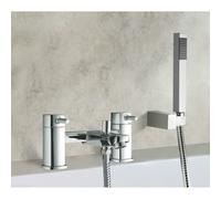 Bathroom Waterfall Chrome Mixer Tap Bathroom Taps with Hand Held | Boston
