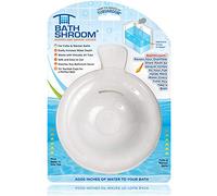 BathShroom Bathtub Overflow Drain Cover - Bath Tub Overflow Cover, Bathroom Spa Accessories, Adds Inches of Water for Deeper & Warmer Bath