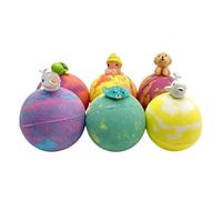 Bathtub Bath Balls - Rich Bubbles Refreshing Underwater Gadgets - Kids Shower Toy Salt Ball Set | for Pool Beach Water Park Home Travel Bathroom Boys Preschoolers Young Child