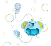 Bathtub Bubble Toy Maker - Elephant Bath Toy Water Pump With Trunk Spout Rinser, Cute Animal Bubble Blower Bath Sprinkler With Shower Head For Kids Time Fun, Bathroom Water Play For
