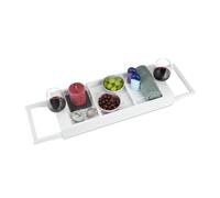 Bathtub caddy Bath Bridge Shower Organizer Adjustable Lightweight Bathtub Tray