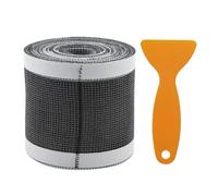 Bathtub Drain Hair Catcher - Cuttable Mesh Siphon Cover, Sticky Drain Strainer, Bathroom Kitchen Hair Filter, Anti-Clogging Accessories | Reusable Hair Catcher for Home Laundry