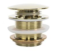 Bathtub Drain Plug Rea Click-Clack Gold, Brass