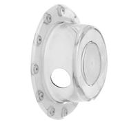 Bathtub Drain Plug - Transparent Overflow Cover, Deep Bath Overflow Protective Cover, Compact Bathroom Drain Protection, Bathtub Overflow Plug Bathroom Protection