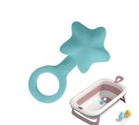 Bathtub Drain Plug, Two-Piece Star Shaped Anti-Drip | Silicone Plug for Bathtub Drain | for Kindergarten, Rent, Home, Hotel, Boys, Girls, Children