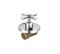 Bathtub Faucet Valve 3/4''1/2'' Bathroom Shower Valve Cold Water Tap Valve Single Handle Concealed Angle Valve Accessory(3/4")