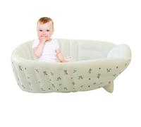 Bathtub for Baby | Baby Shower Tub for Toddler | Adjustable Bathing Support Seat, Foldable Sitting Shower Bathtub for Camping Beach Travel Outdoor